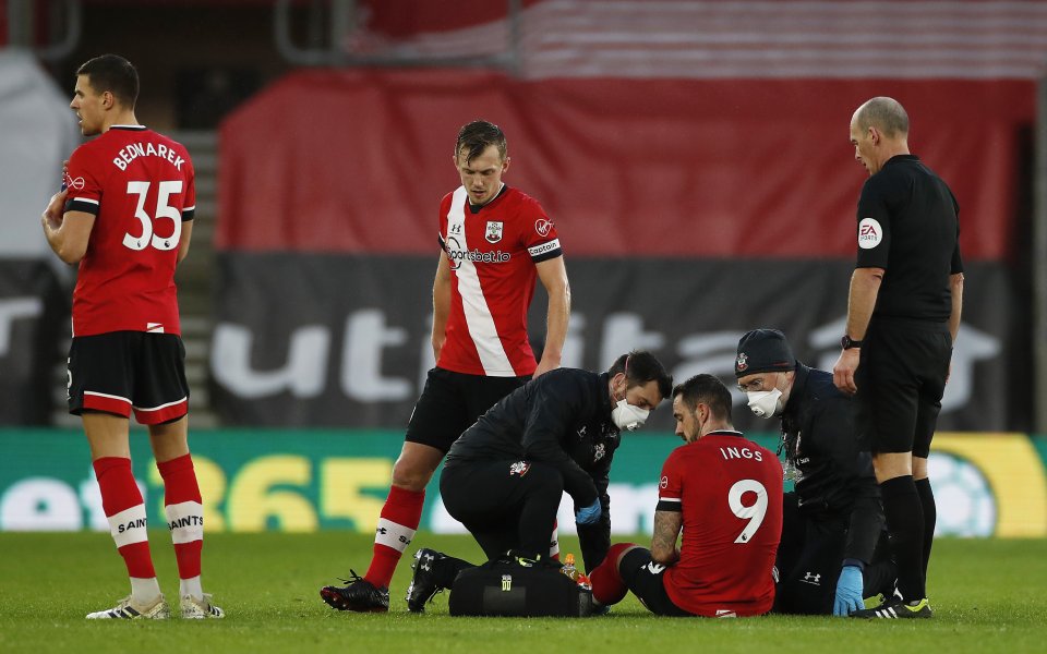 Мениджърът на Саутхемптън Ралф Хазенхютл се надява травмата на Дани