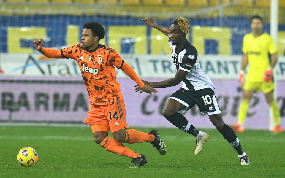 Отличното представяне на Уестън Маккени за Ювентус до момента е