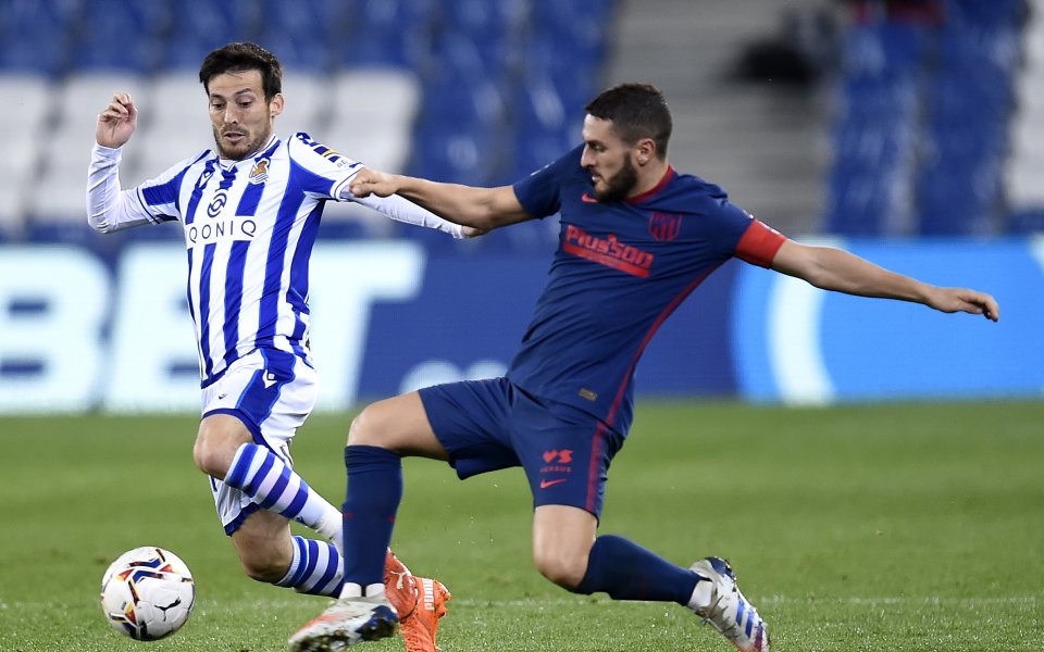 Атлетико Мадрид спечели с 2:0 като гост срещу Реал Сосиедад