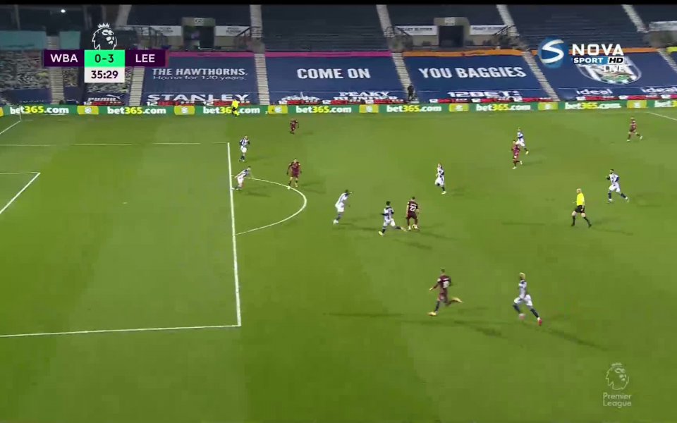 Уест Бромич Албиън - Лийдс Юнайтед 0:4 /първо полувреме/ .native-ad-suggested-news