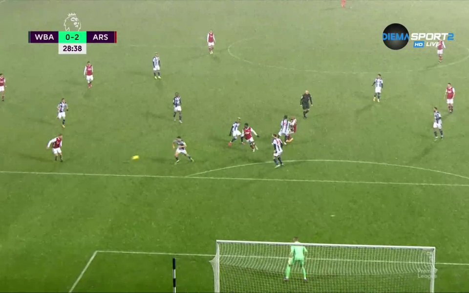 Вдъхновението в играта на Арсенал си личеше и в 28-ата