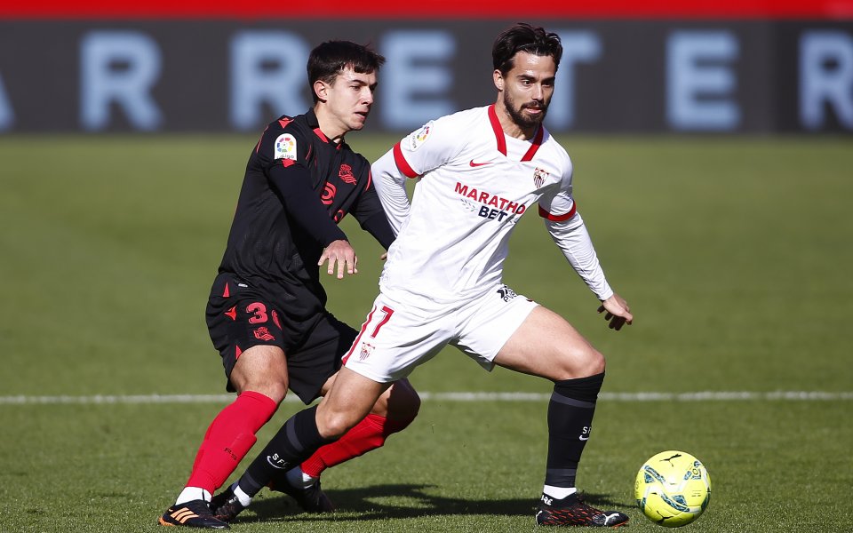 Севиля победи с 3:2 Реал Сосиедад в мач от 18-ия