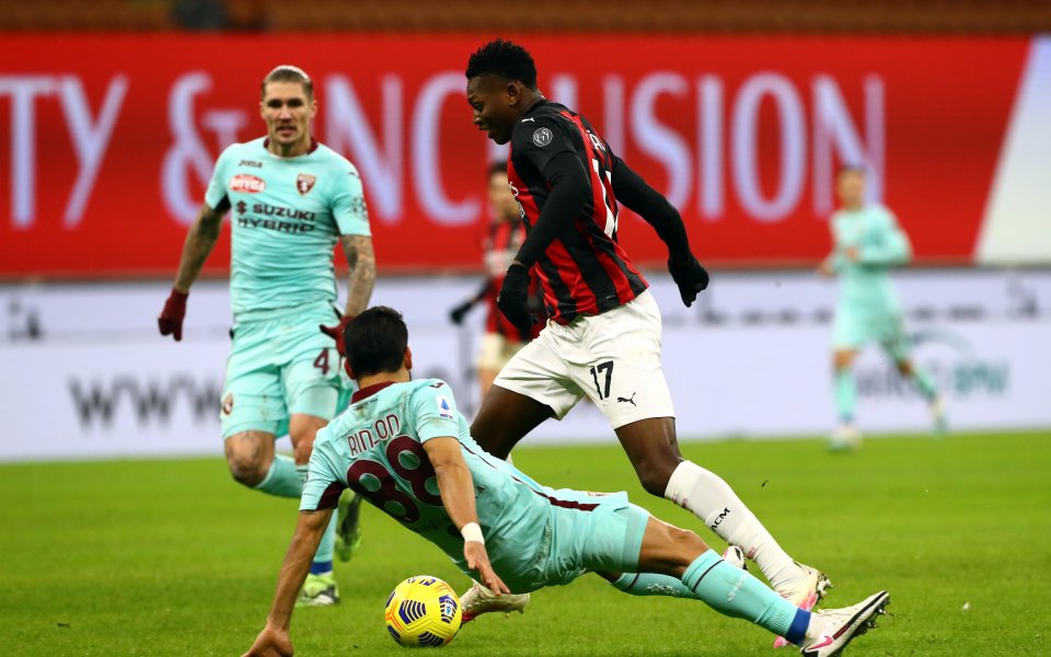 Милан постигна домакинска победа с 2:0 срещу Торино в мач