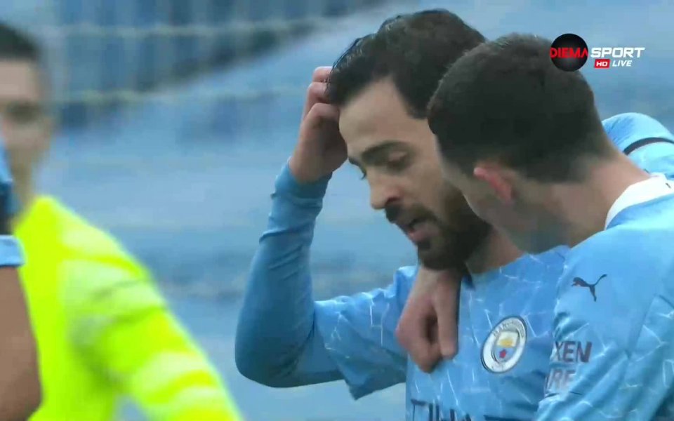 Бернардо Силва завърши чудесна атака за Ман Сити за 2:0