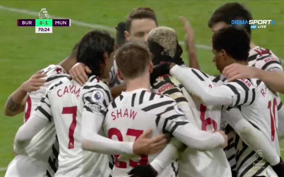 Натискът на гостите даде резултат в 71-ата минута, когато те