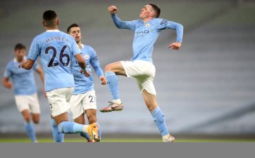 Отборите на Манчестър Сити и Брайтън играят при резултат 1 0 в