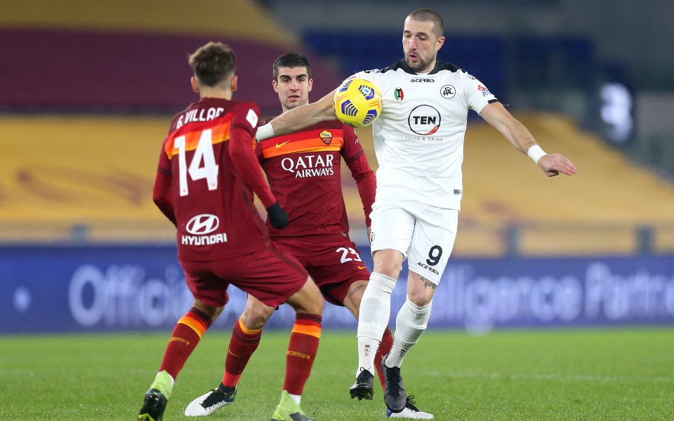 Нападателят на елитния Специя Андрей Гълъбинов може да се озове