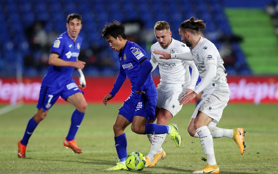 Отборът на Хетафе победи трудно с минималното 1:0 последния в