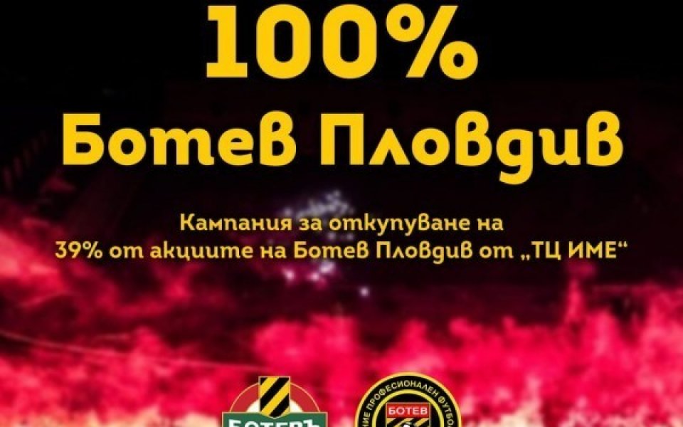 Сдружение ПФК Ботев публикува обновена информация относно как протича новата