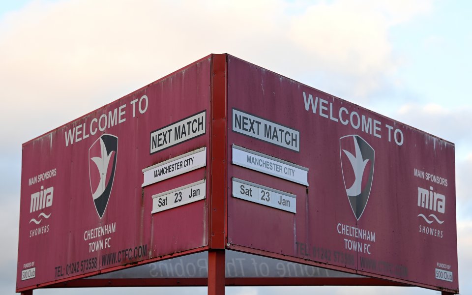 Cheltenham Town v Manchester City: The Emirates FA Cup Fourth Round