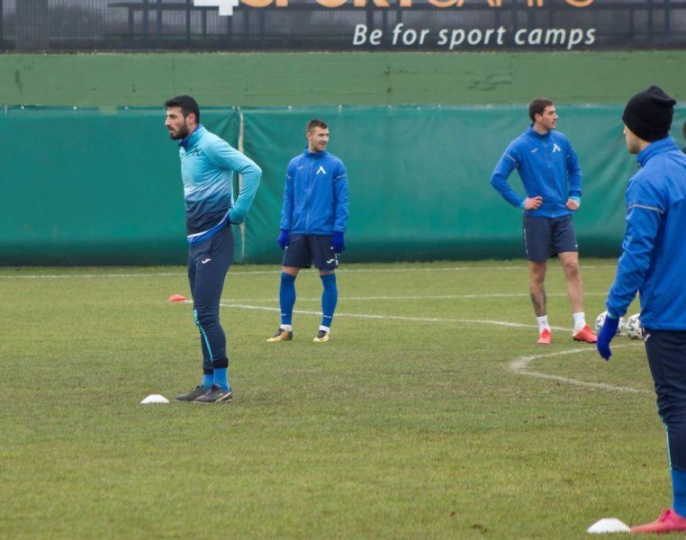 Тренировка на Левски преди контролата срещу Олимпия Любляна1