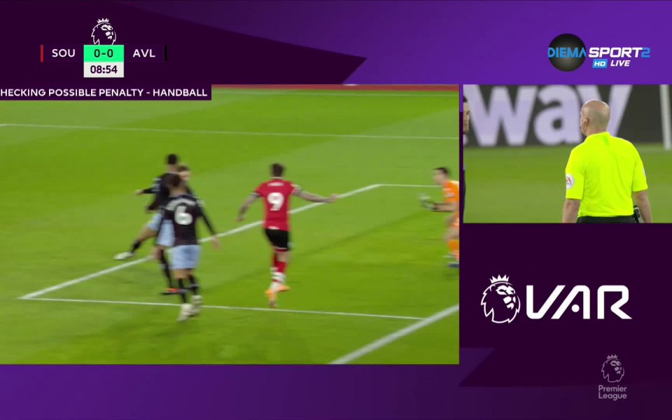 Саутхемптън - Астън Вила 0:1 /първо полувреме/ function showNative(obj) {