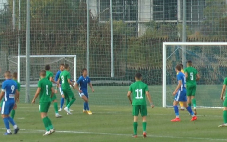 Юношите на Левски до 19 години записаха първи успех в