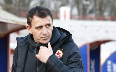 Треньорът на ЦСКА Бруно Акрапович говори след победата над Ботев