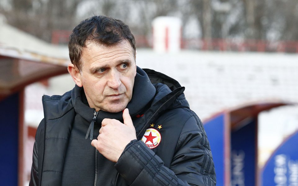 Треньорът на ЦСКА Бруно Акрапович говори след победата над Ботев