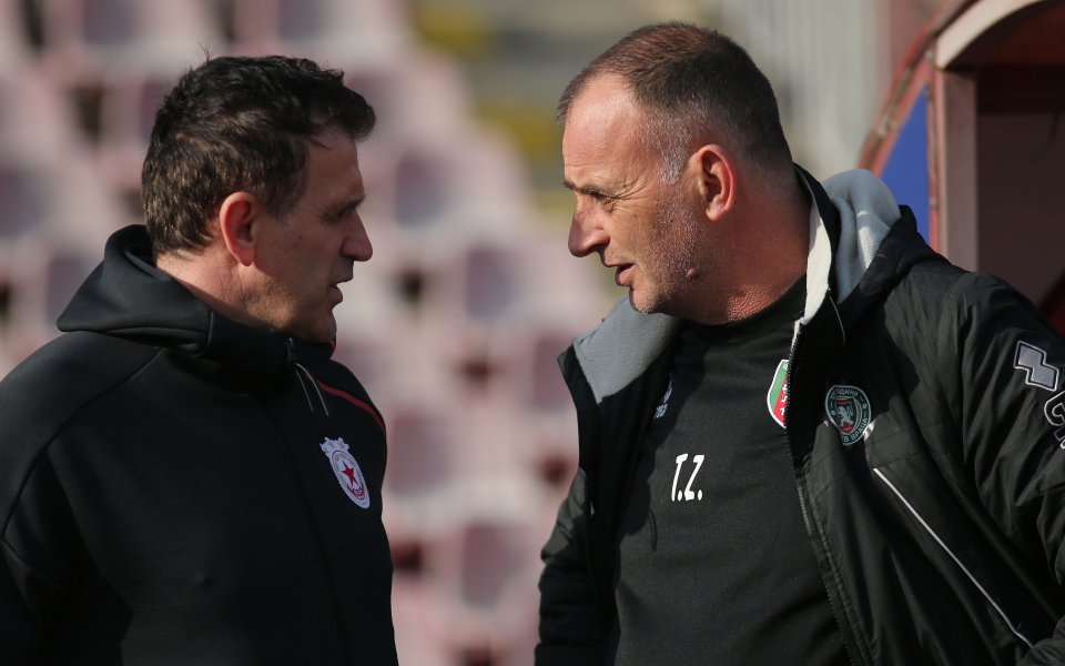 Бившият вече треньор на Ботев Враца - Антони Здравков останал