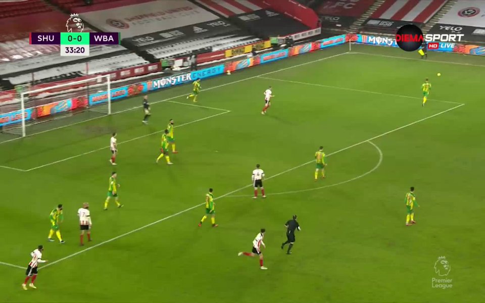 Шефилд Юнайтед - Уест Бромич 0:1 /първо полувреме/ function showNative(obj)