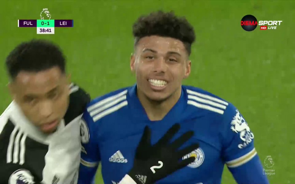 Фулъм - Лестър Сити 0:2 /първо полувреме/ function showNative(obj) {