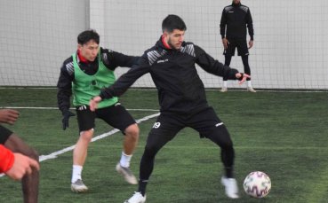 Локомотив Пловдив продължава с подготовката си за срещата с Лудогорец в събота