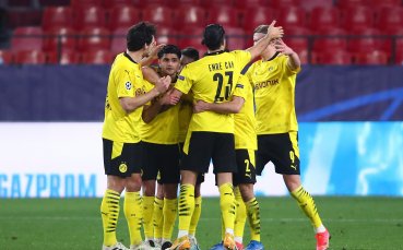 Севиля и Борусия Дортмунд играят при резултат 1 3 в първи осминафинален