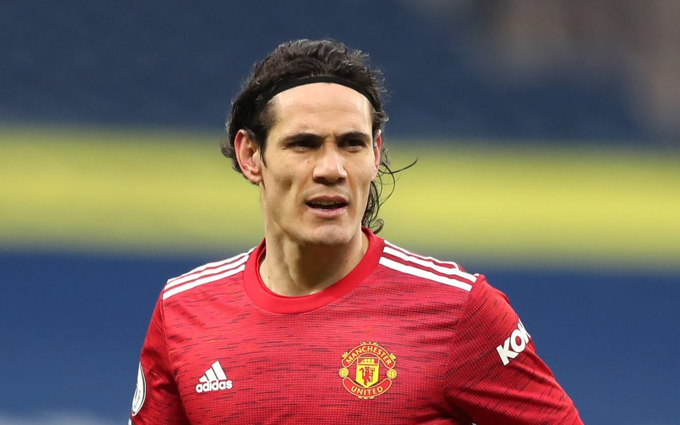 Нападателят на Манчестър Юнайтед Единсон Кавани може да се озове