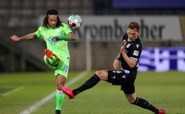 Волфсбург спечели с 3 0 в гостуването на Арминия Билефелд от