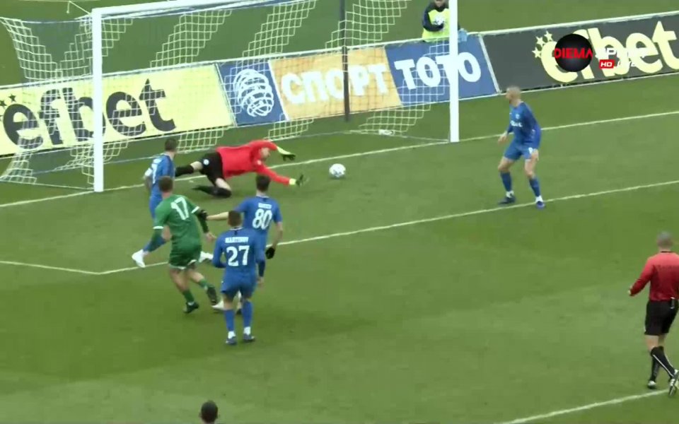 В 73-ата минута врачани върнаха едно попадение чрез Даниел Генов.