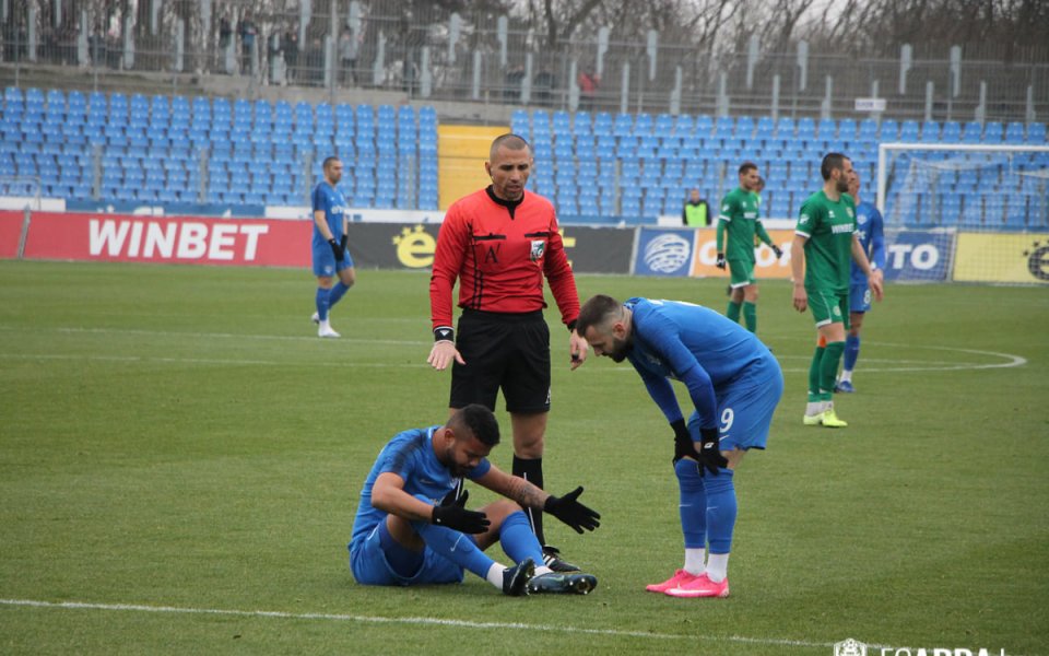 Нападателят на Арда Кърджали Жининьо не успя да се възстанови