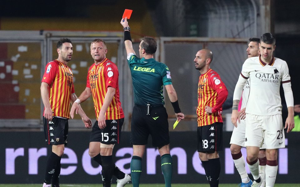 Рома допусна грешна стъпка при гостуването си на Беневенто в