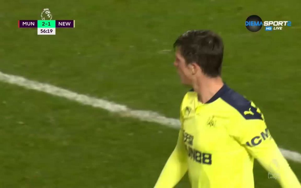 Манчестър Юнайтед победи с 3:1 Нюкасъл в мач от 25-ия