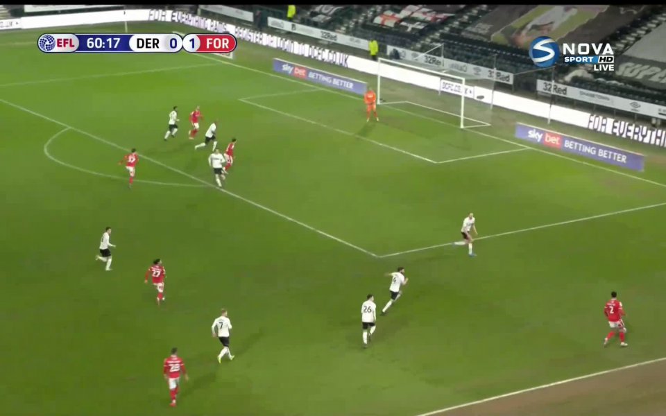 Отборите на Нотингам Форест и Дарби Каунти не се победиха,