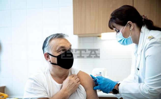 Орбан беше инжектиран с китайската ваксина