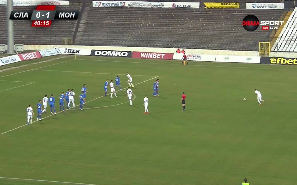 Славия - Монтана 1:1 /редовно време/ function showNative(obj) { setTimeout(function