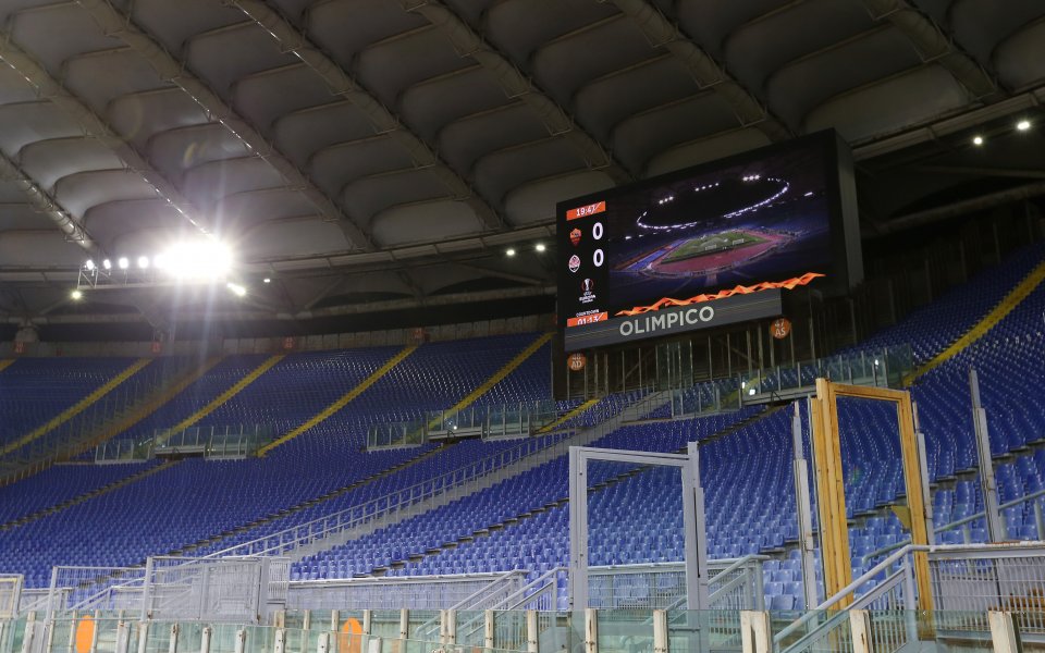 Рома и Шахтьор Донецк играят при резултат