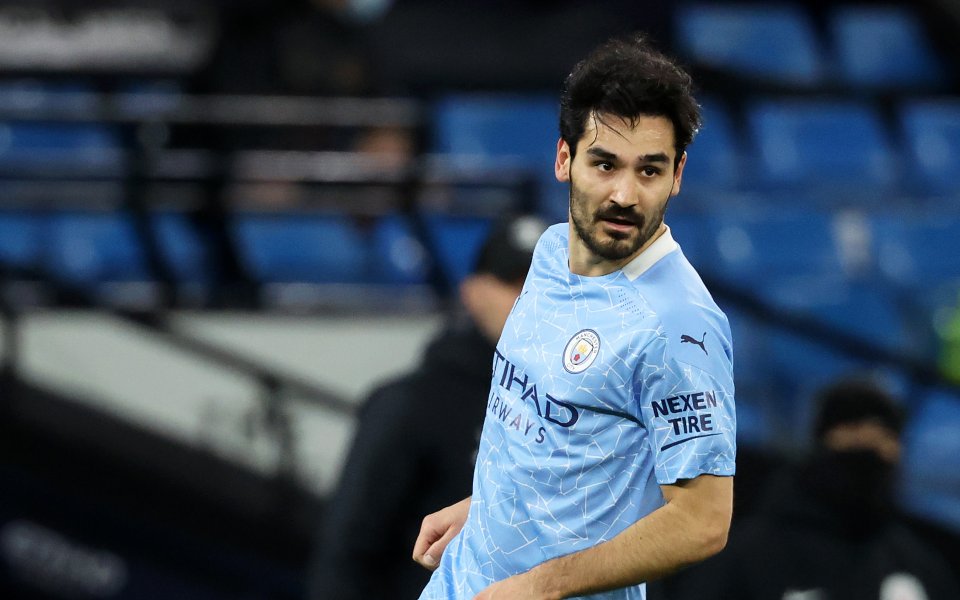 Звездата на Манчестър Сити Илкай Гюндоган бе избран за Играч