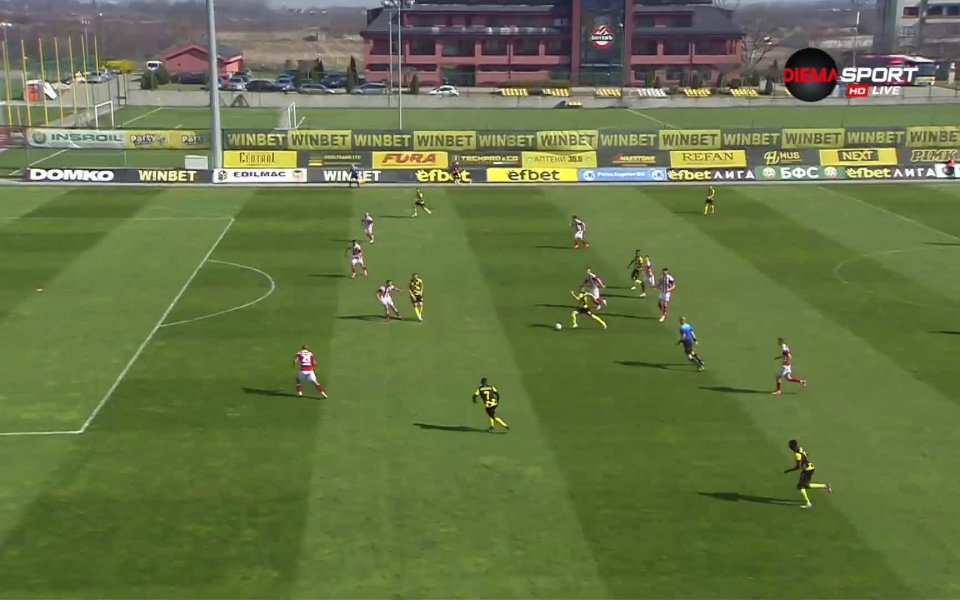 Тимът на Ботев Пловдив удвои актива си след половин час