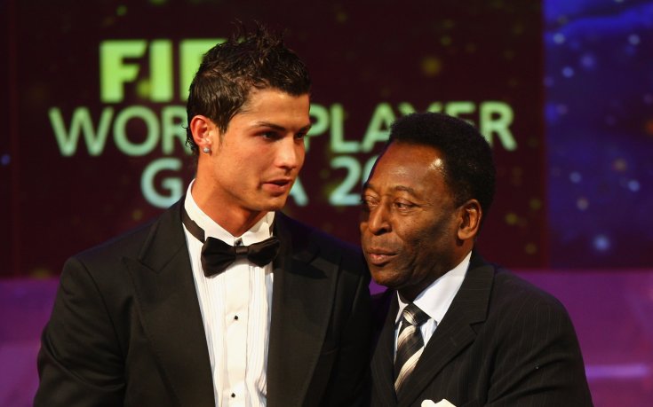 Пеле поздрави Роналдо и изказа възхищението си към него