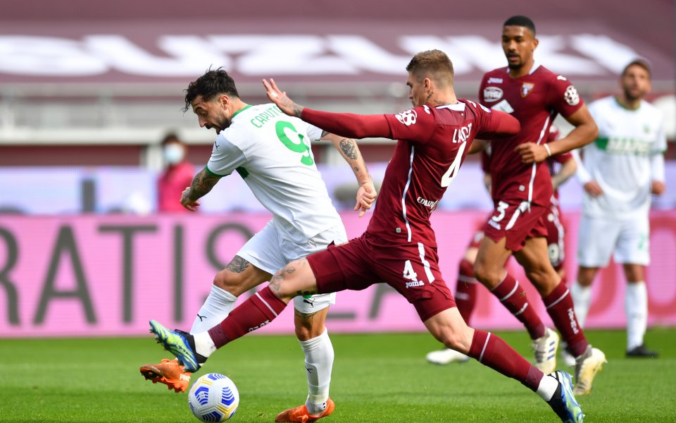 Торино навакса два гола пасив и надделя над гостуващия Сасуоло