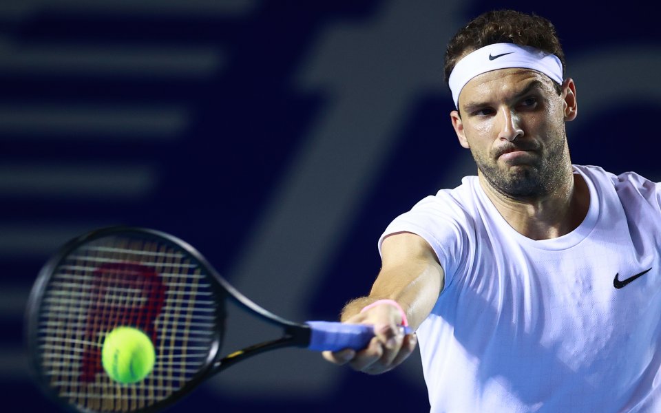 Григор Димитров е поставен под №9 и почива в първия