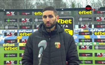 Старши треньорът на Локомотив Пловдив Александър Тунчев остана доволен от