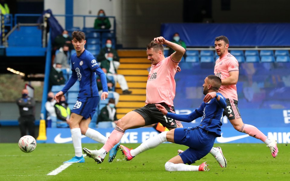 Челси - Шефилд Юнайтед 2:0 / ФА Къп, 1/4-финали