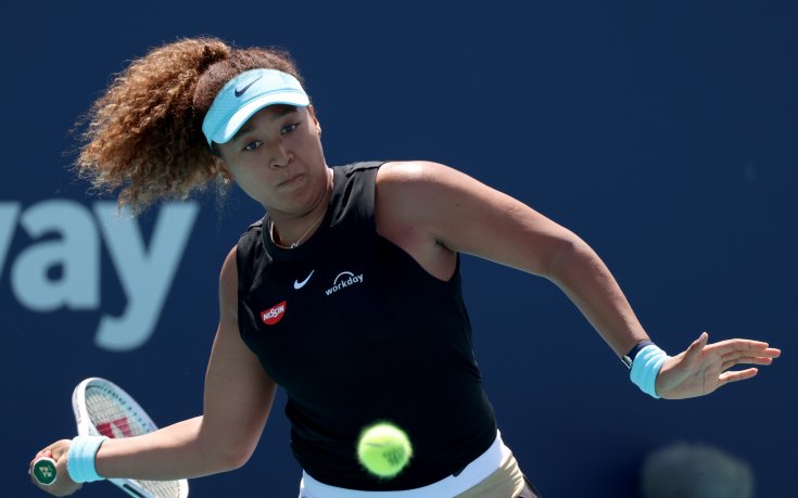 22-ата поредна победа на Наоми Осака ѝ гарантира участие в третия кръг в Маями