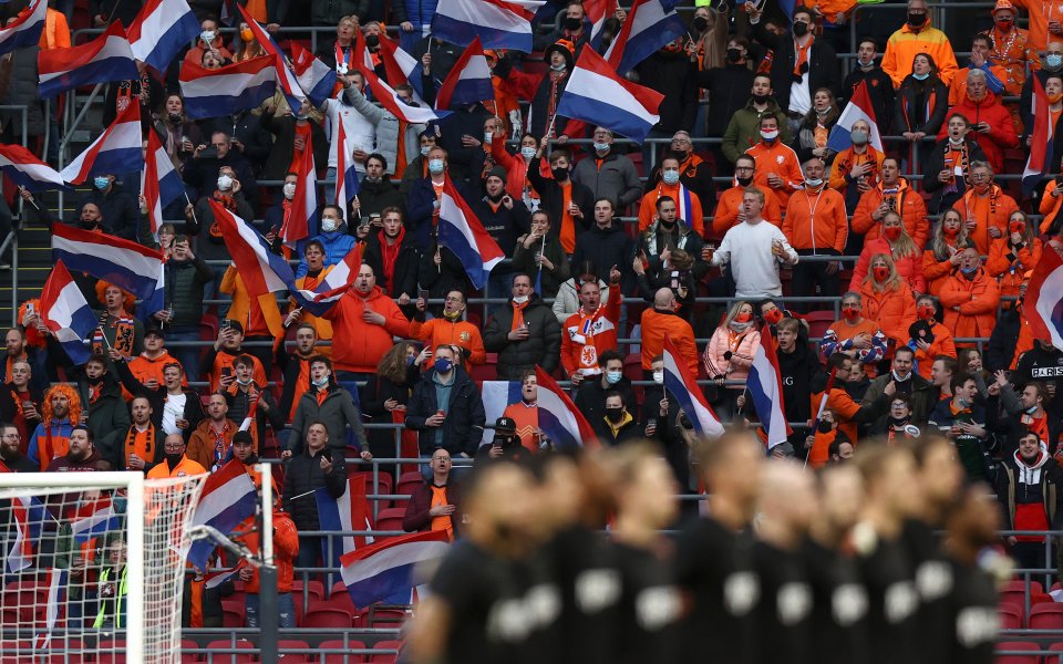 Поне по 12 000 зрители на мачовете от Евро 2020 в Амстердам