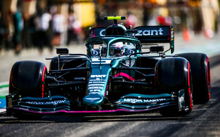 Фетел стартира последен, игнорира жълт флаг