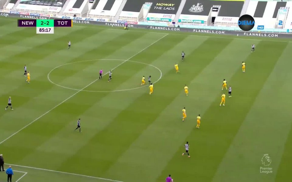 Нюкасъл - Тотнъм 2:2 /репортаж/