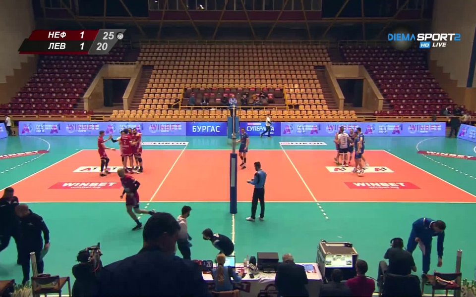 Вижте най-интересните моменти от успеха на ВК Нефтохимик над ВК