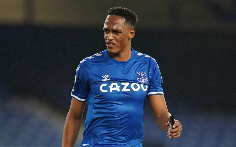 Централният защитник на Евертън Йери Мина има желание да продължи