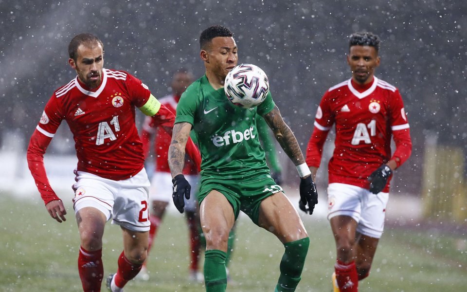 Отборите на ЦСКА и Лудогорец се изправят един срещу друг