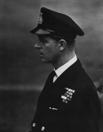 <p>Във военна униформа, ноември 1947 г.</p>