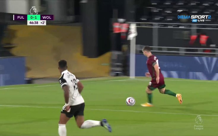 Фулъм - Уулвърхямптън 0:0 /първо полувреме/